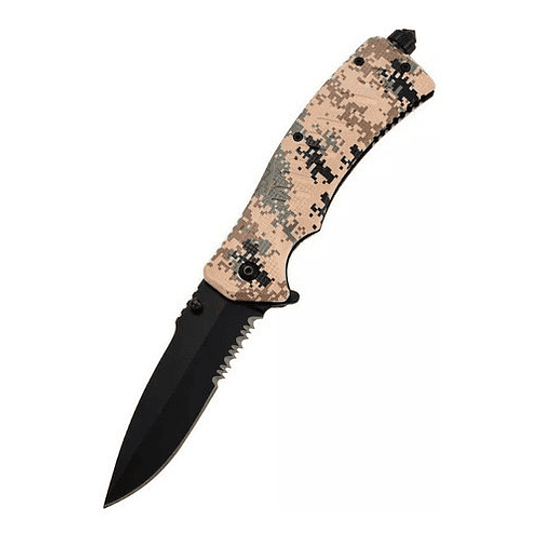 Cuchillo Navaja Táctico Militar Supervivencia Camping 001