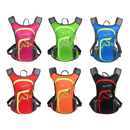 Mochila Trekking Senderismo Camellback + Bolsa Hidrat 2 Lts