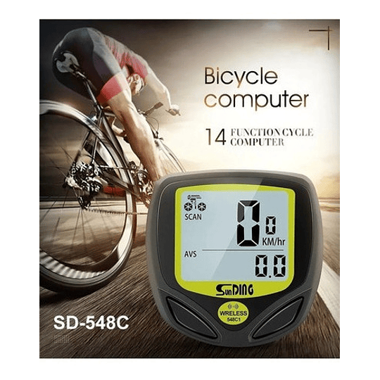 Computador Velocímetro Bicicleta Mtb 15 Funciones Sd-548c