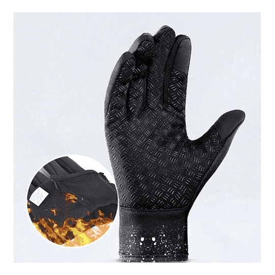 Guantes Para Moto Ciclismo Dedo Touch Protección Invierno