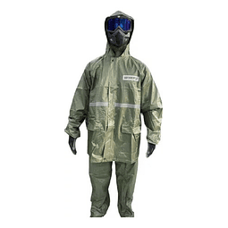 Traje De Agua Protección De Lluvia Impermeable Poncho 002