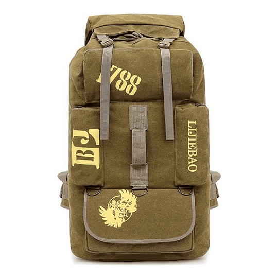 Mochila Trekking Bolso De Viaje De 90 A 100 Litros