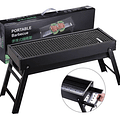 Parrillera Para Asado Plegable Portatil Power Xl  60x22x33