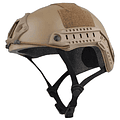 Casco Tactico Militar Ajustable Seguridad Al Aire Libre Color Coyote Talla Talla Unica