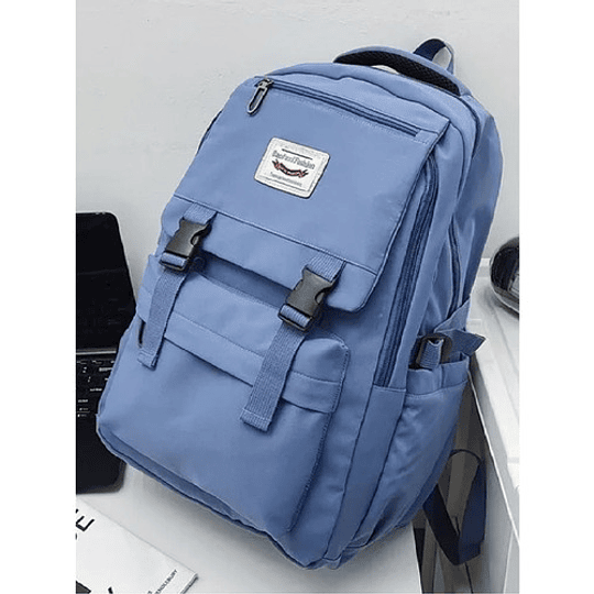 Mochila Bolso  Escolar Juvenil Imprmeable Gran Capacidad 40l