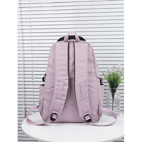 Mochila Bolso  Escolar Juvenil Imprmeable Gran Capacidad 40l