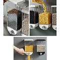 Dispensador De Pared Para Cereal Granos Frutos Secos Cocina