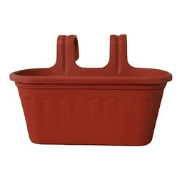 Pack 3 Maceteros Para Balcon Pared Jardinera 