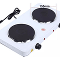 Encimera Eléctrica Hot Plate Jx-200a Blanca 220v - 240v