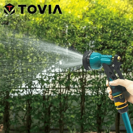 Pistola De Agua Para Jardín, Boquilla De Riego Multifuncion