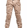 Tenida Airsoft Combat Shirt Con Protecciones Desert Digital