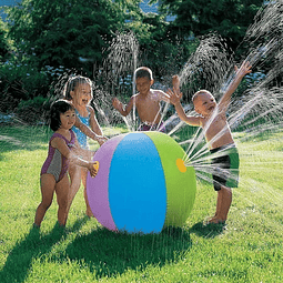 Rociador De Agua Pelota De Playa Para Niños Verano Sprinkler