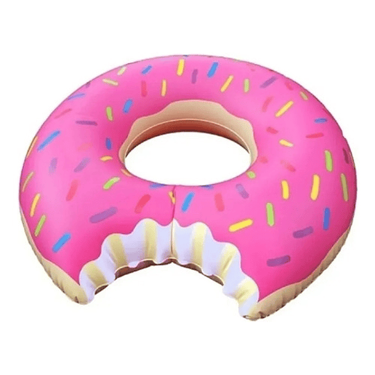 Flotador Inflable Diseño Donut 60cm Piscinas Inflables Niño