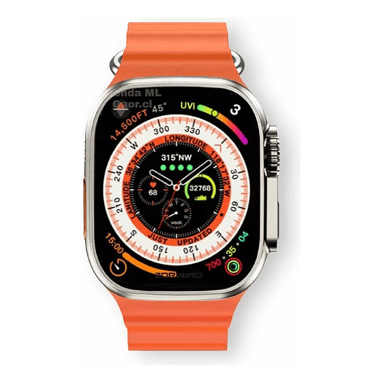 Smartwatch Ultra 49mm Monitoreo Salud Notif. Deportes