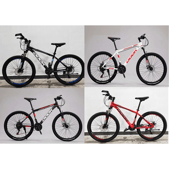 Bicicleta Mtb Aro 26 Bicicletas Deportivas Bicicleta Acero Color Rojo