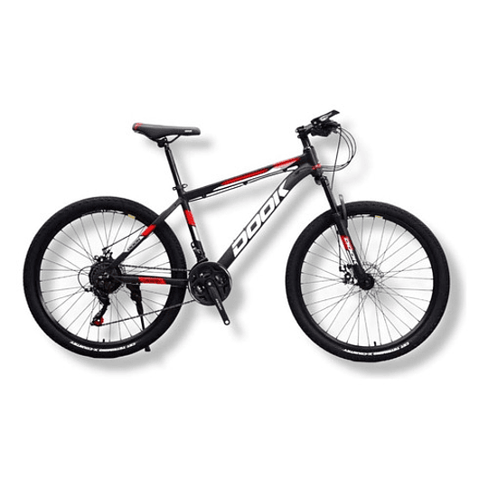 Bicicleta Mtb Aro 26 Bicicletas Deportivas Bicicleta Acero Color Negro/rojo