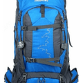 Mochila Camping 80+5 Trekking Senderismo Impermeable Barras