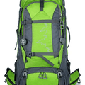 Mochila Camping 80+5 Trekking Senderismo Impermeable Barras