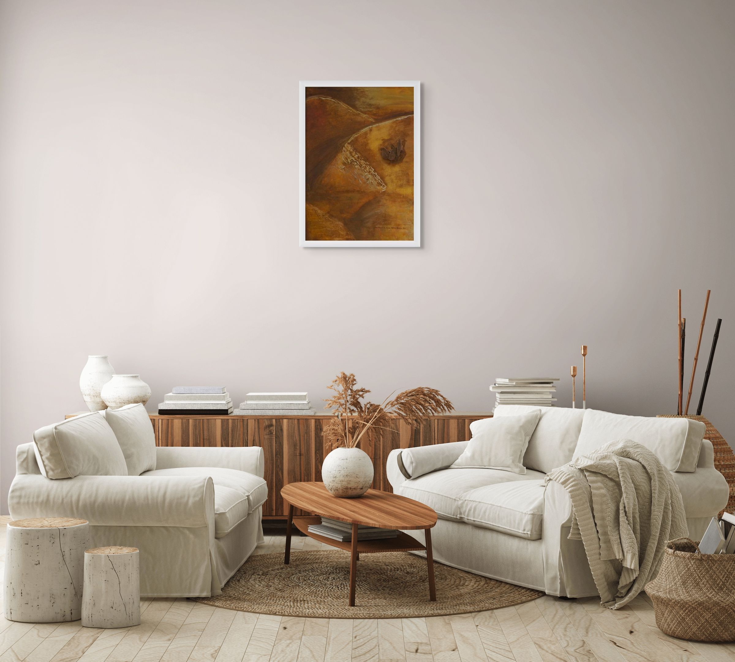 Even the desert has flowers - Print