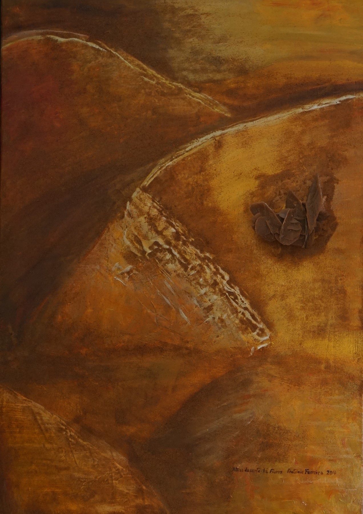 Even the desert has flowers - Print