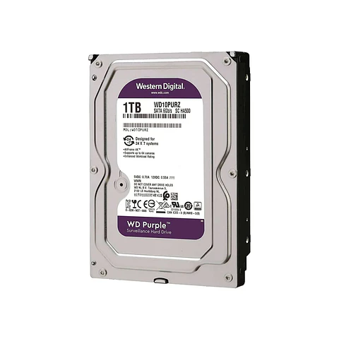 Disco Duro 1TB Purple Western Digital 64MB