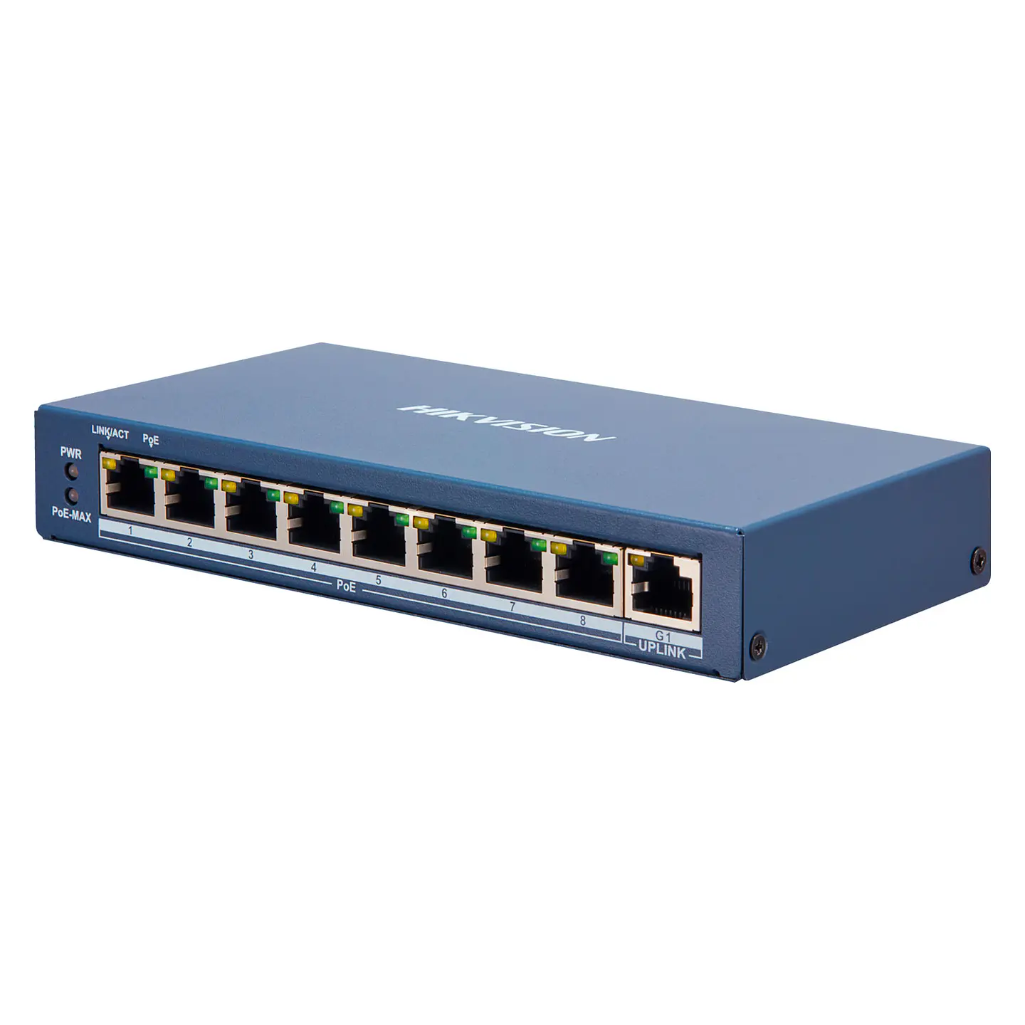 Switch Smart 8Puertos Poe Hikvision Gestionable 110 Watts 2