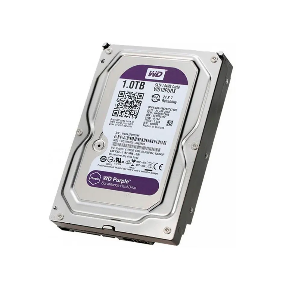 Disco Duro 1TB Purple Western Digital 64MB 2