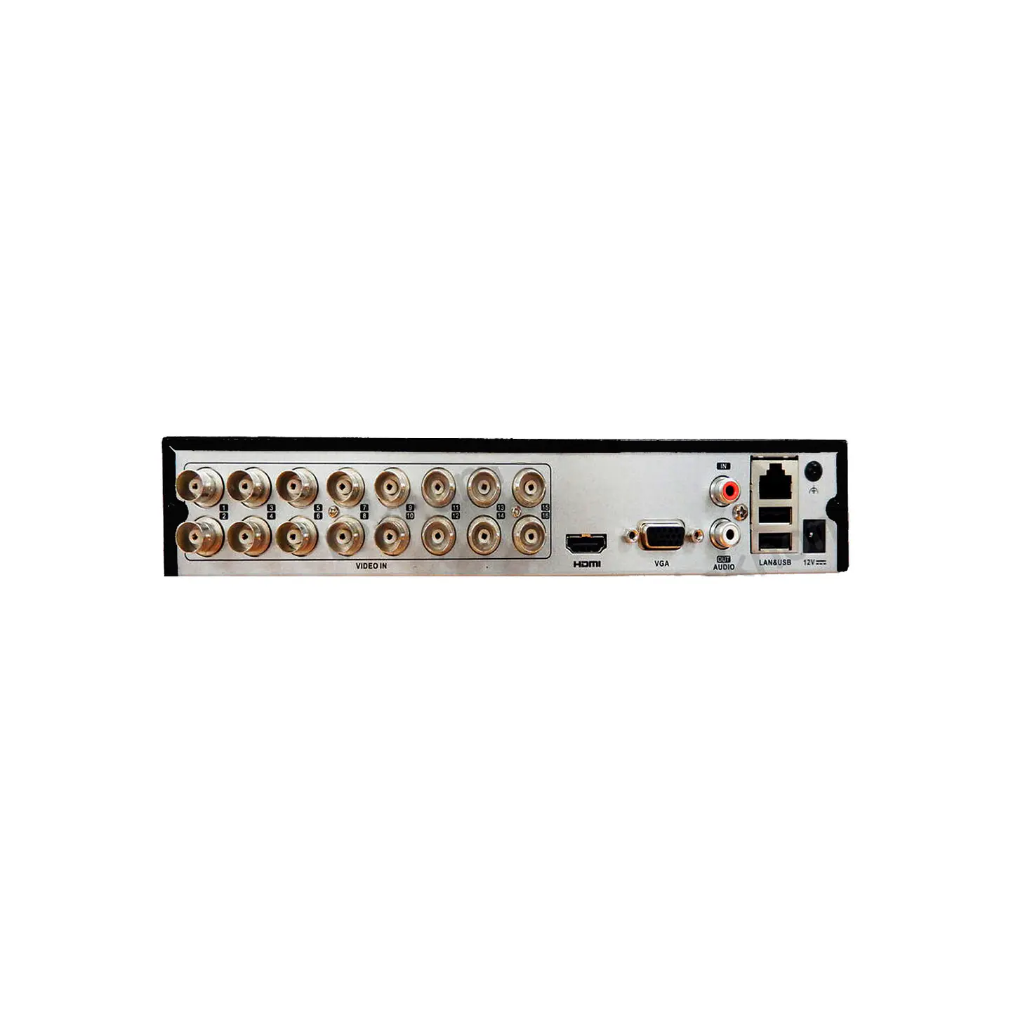 DVR 16 Canales Hikvision con Audio Turbo 1HDD Case Metálico 2