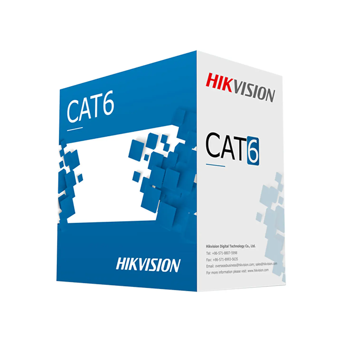 Hikvision Cable de Red UTP 4 Pares CAT6 1