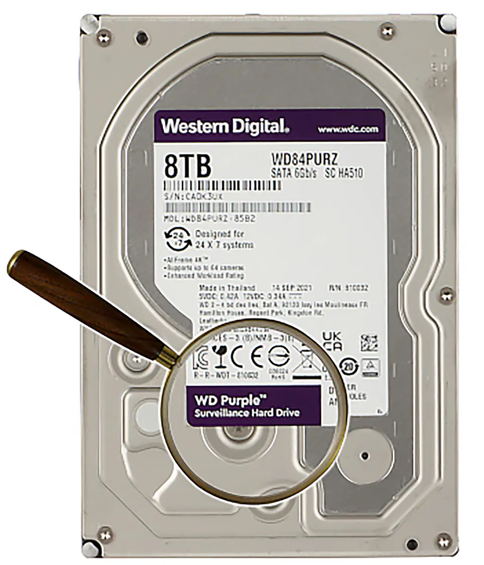 Disco Duro 8TB Purple Western Digital 256MB 2