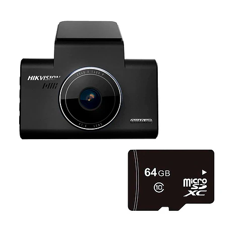 Cámara para Autos Hikvision DashCam C6 con MicroSD 64GB