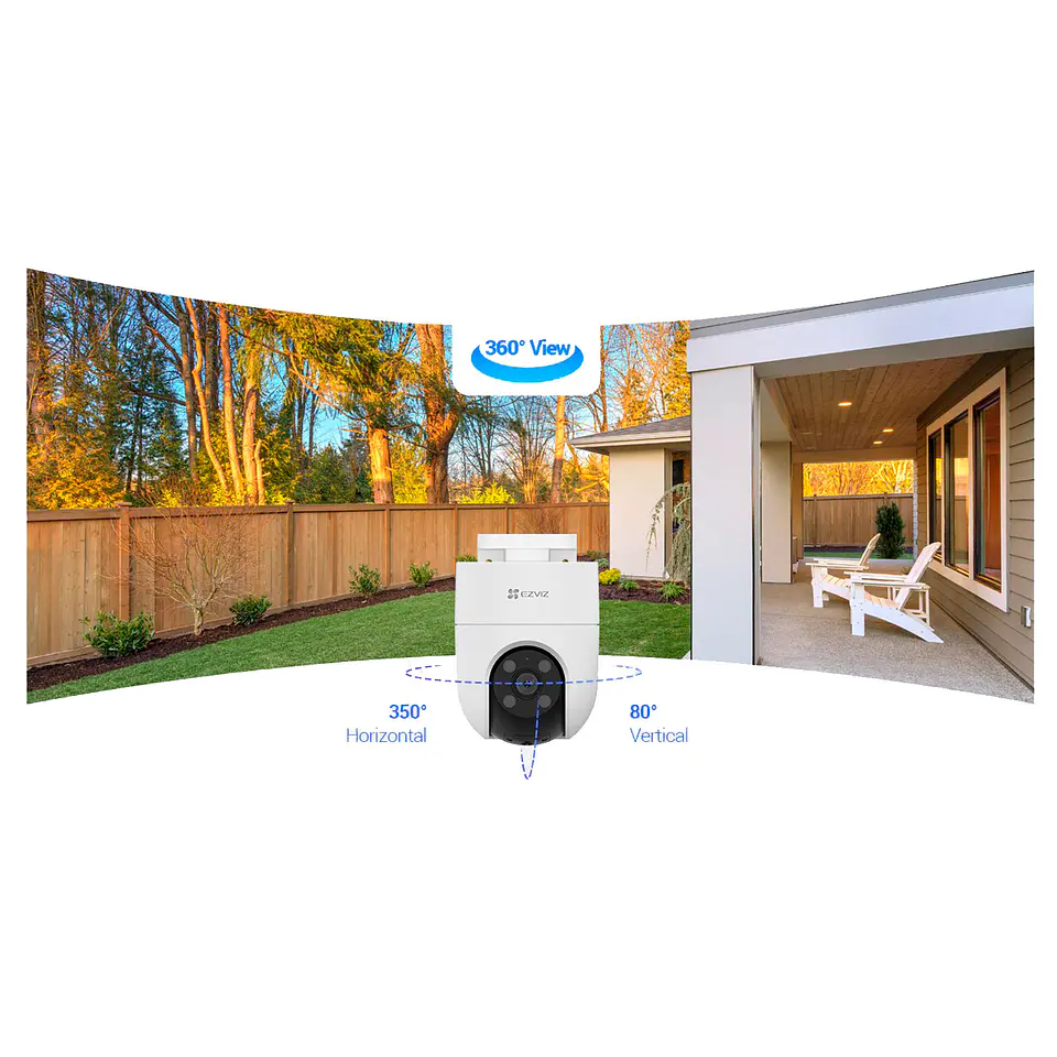 Cámara de Seguridad Ezviz H8C IP 2MP Wi-Fi 2