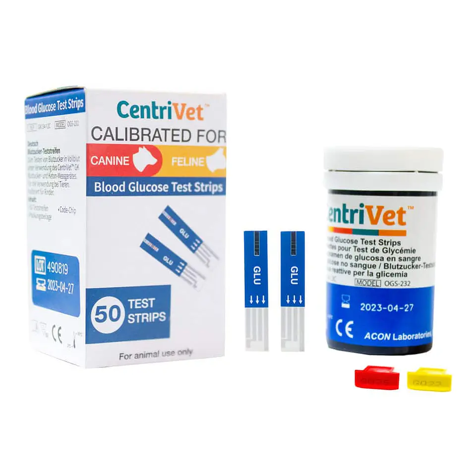 Kit Medidor de Glucosa y Cetona Centrivet para Perros y Gatos 3