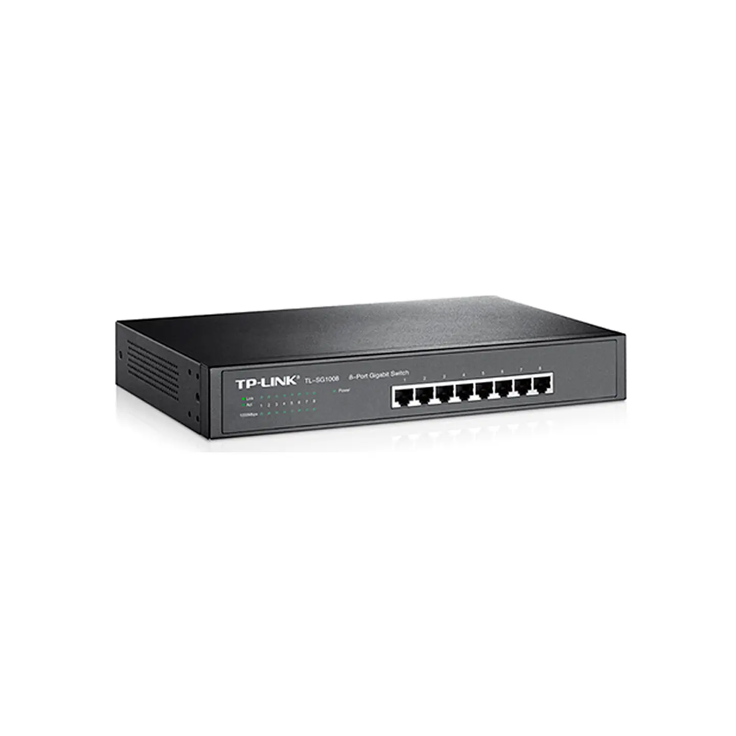 Switch TP-Link TL-SG1008 de 8 Puertos Gigabit Case Metálico 1