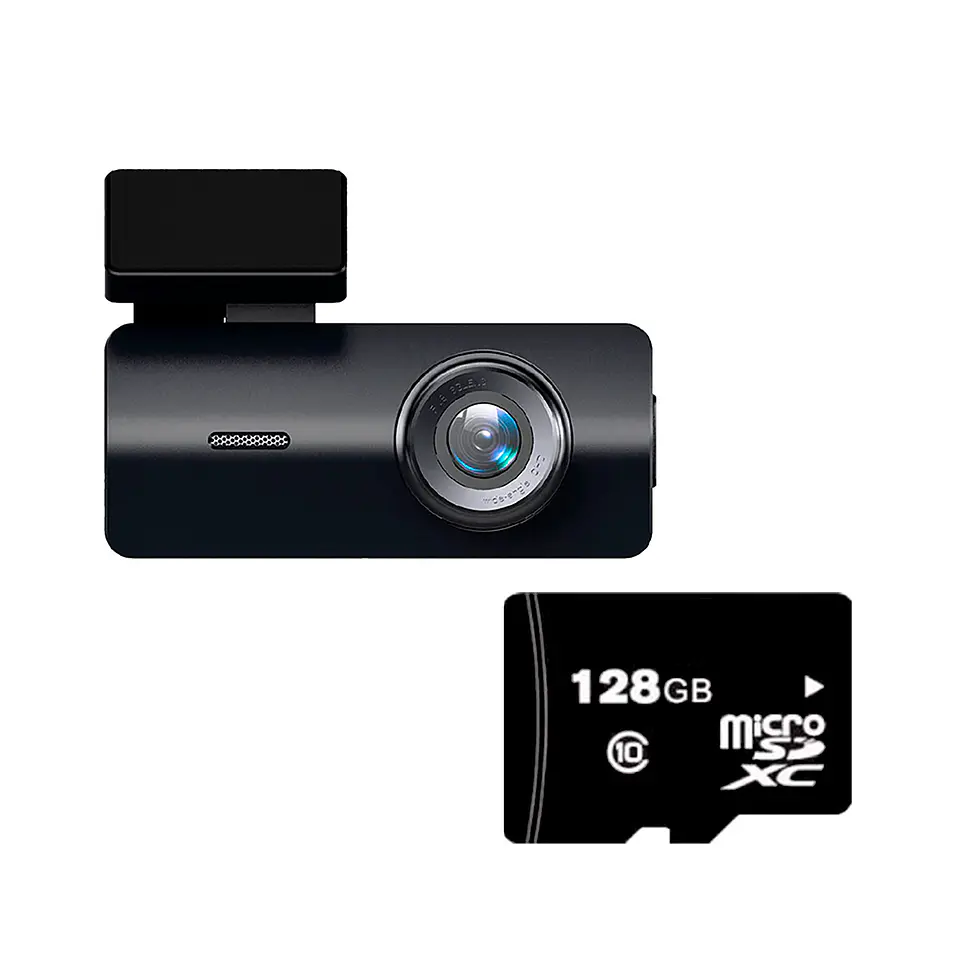 Cámara para Autos Hikvision DashCam K2 con MicroSD 128GB 1