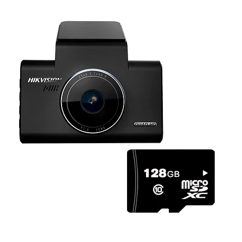 Cámara para Autos Hikvision DashCam C6 con MicroSD 128GB