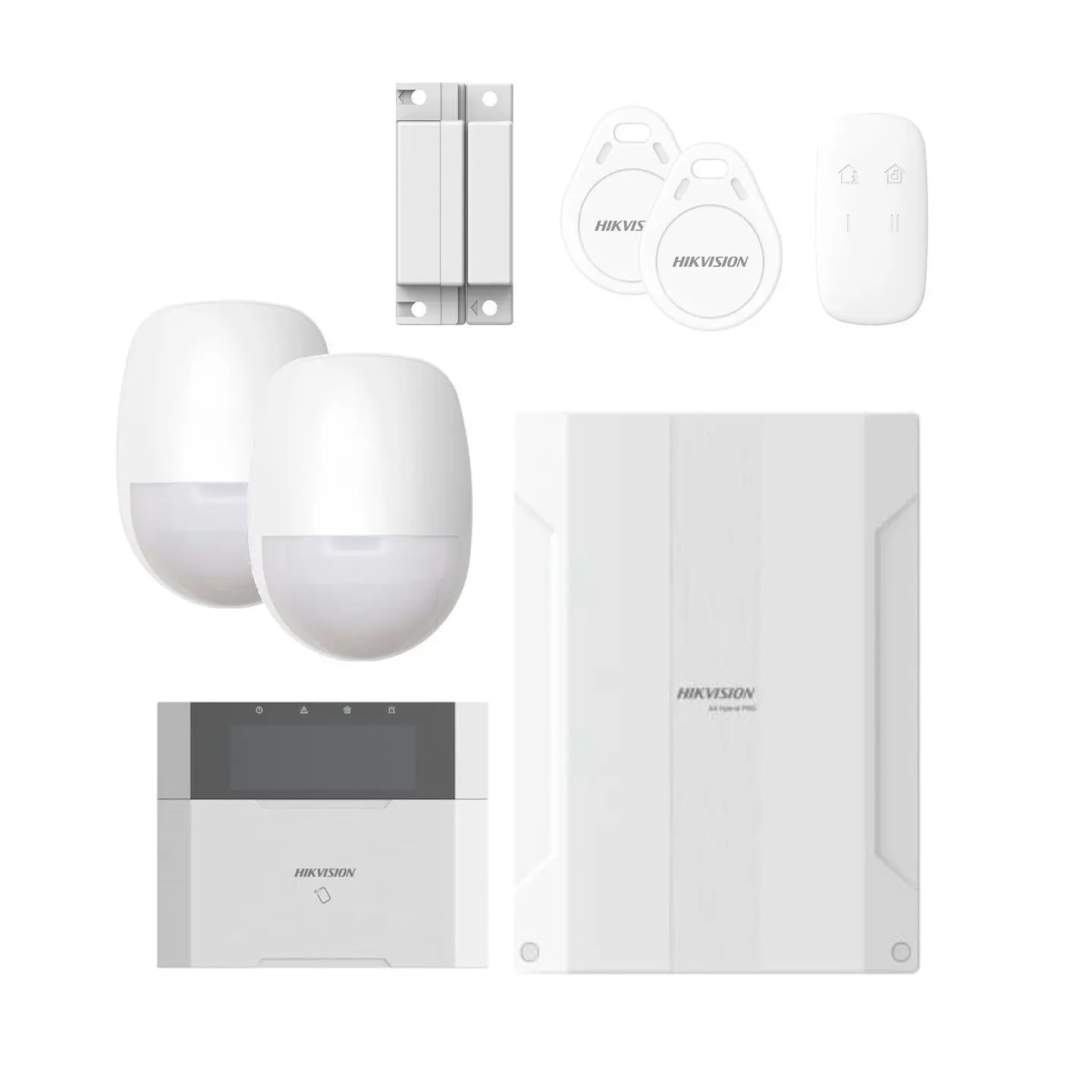 Kit Alarma AXPRO Hikvision Híbrida DS-PHA64-KIT 64 Zonas Dispositivos Cableados 2