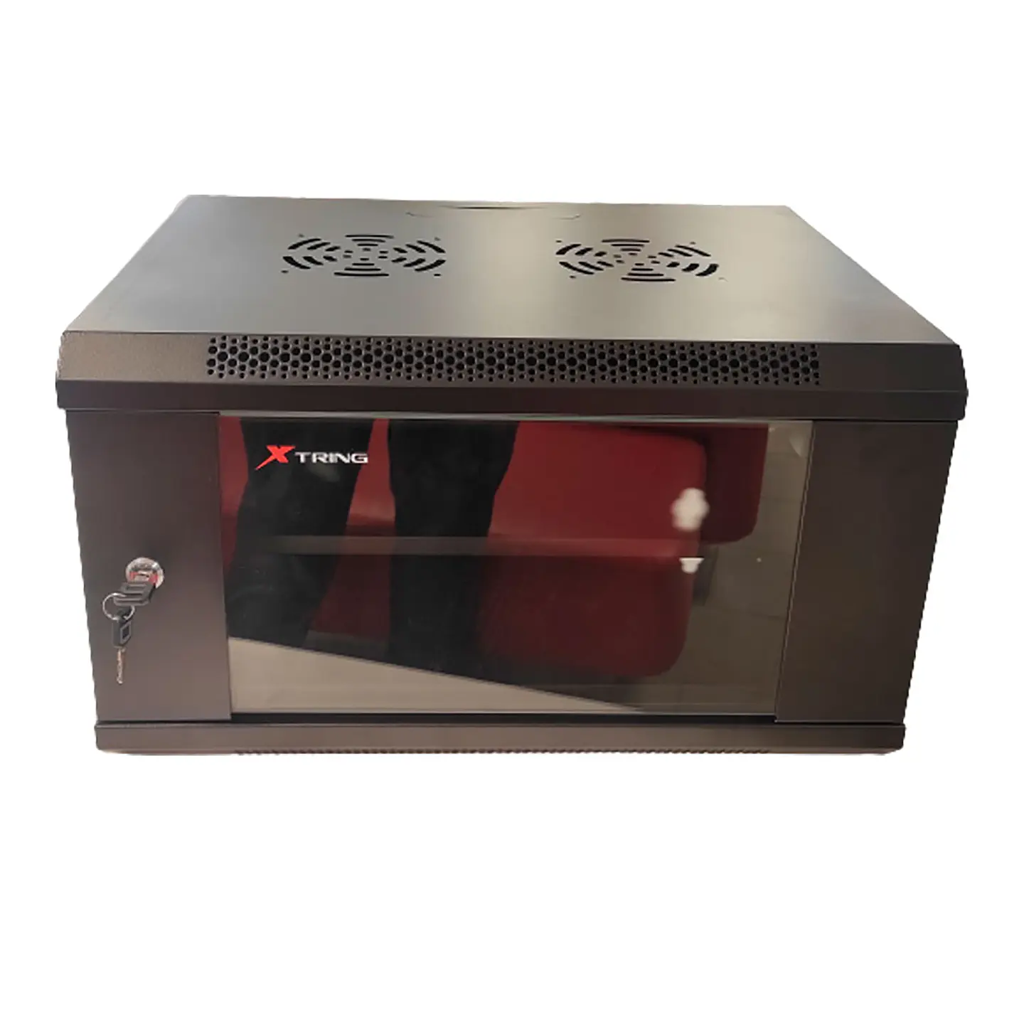 Gabinete Métalico de Pared ST-AEL-TT-6U Compacto 400x530mm 3