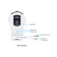 Cámara Ezviz CS-H90-R100-8H44WKFL Lente Dual 8MP WiFi Exterior - Miniatura 4