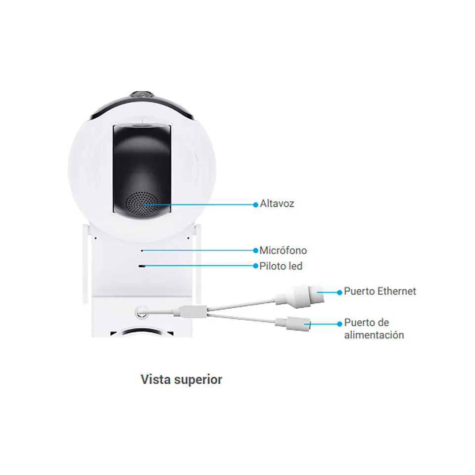 Cámara Ezviz CS-H90-R100-8H44WKFL Lente Dual 8MP WiFi Exterior 4