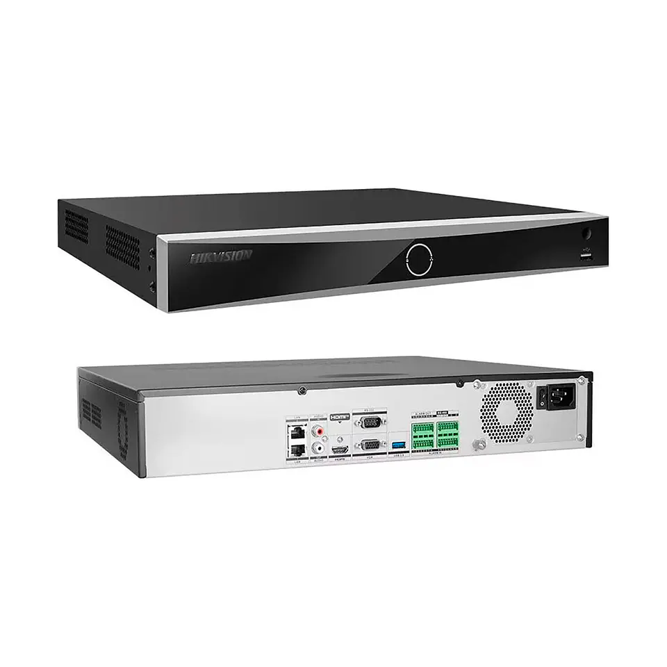 NVR 32 Canales Hikvision HK-DS7732NXI-K4 3 Sata Hasta 10MP 4K HDMI/VGA 2