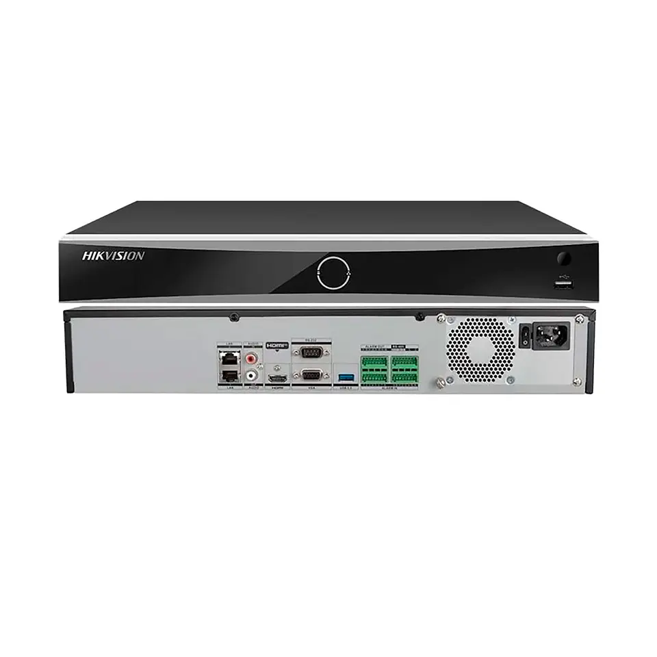 NVR 32 Canales Hikvision HK-DS7732NXI-K4 3 Sata Hasta 10MP 4K HDMI/VGA 3