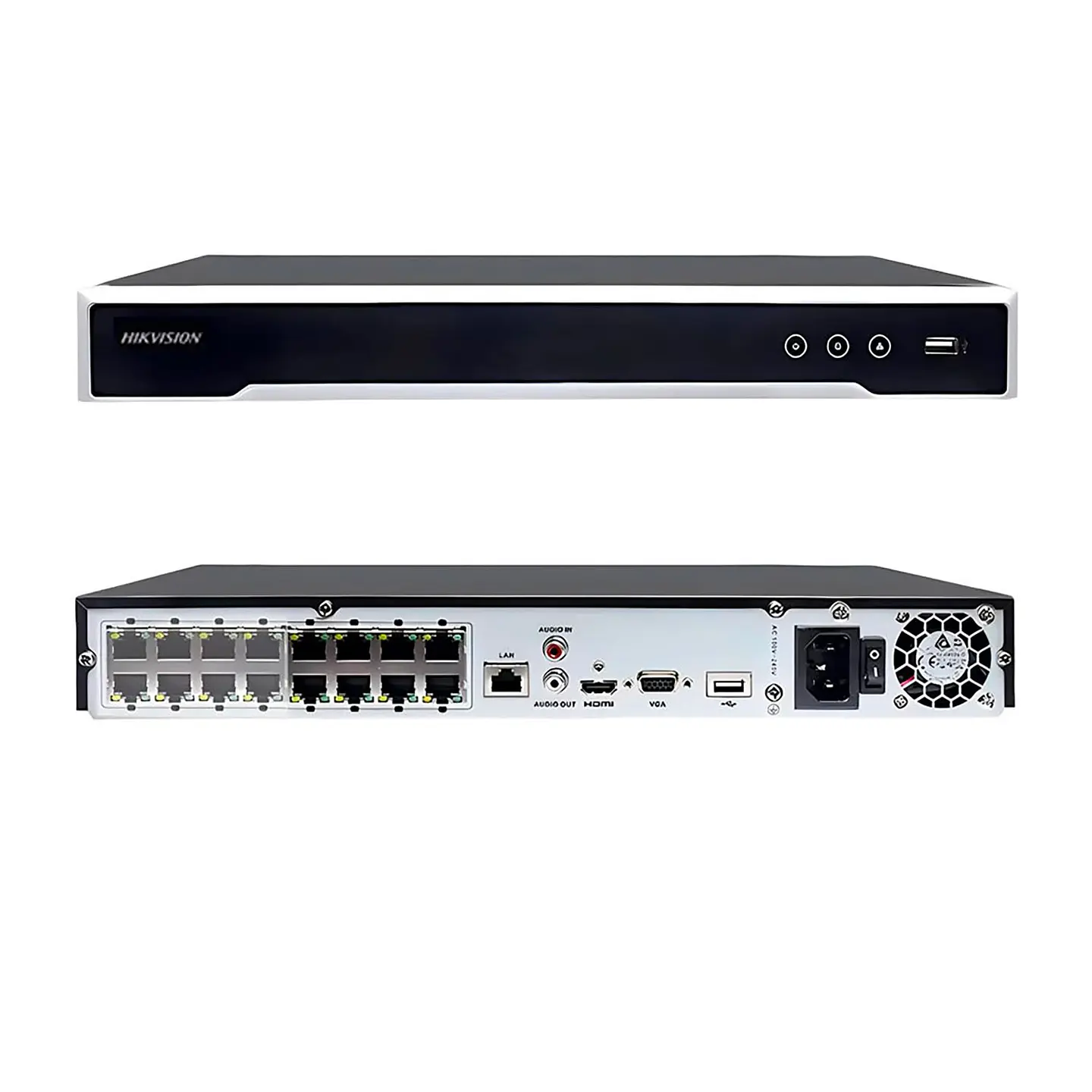 NVR Hikvision HK-DS7616NI-Q2/16P 16 Canales PoE 2 Sata Hasta 6TB 3