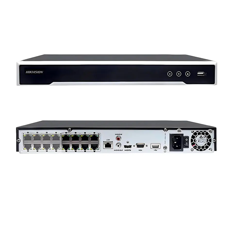 NVR Hikvision HK-DS7616NI-Q2/16P 16 Canales PoE 2 Sata Hasta 6TB 3
