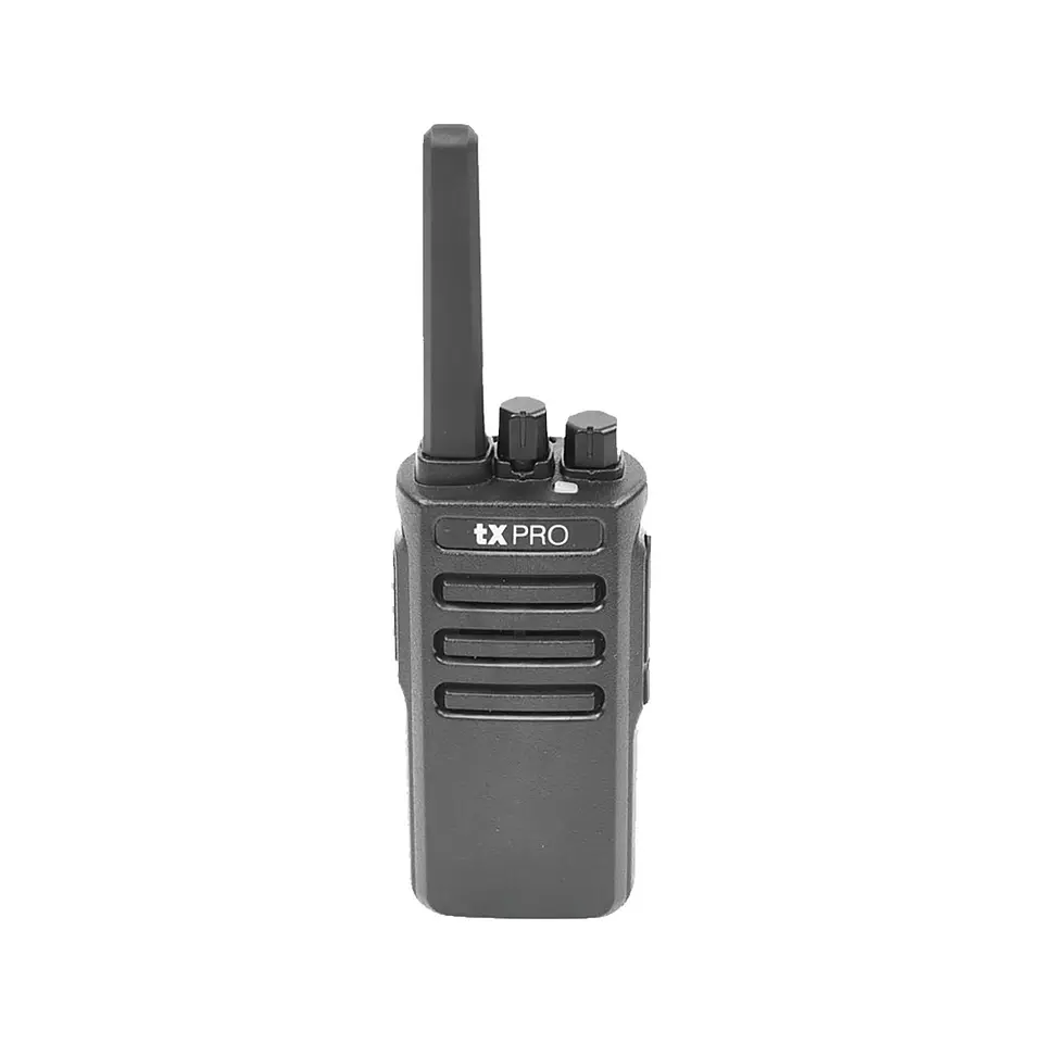 Radio Portátil txPRO TX600 UHF 5W de Potencia 400-470 MHz 16 canales 2500 mAh 1