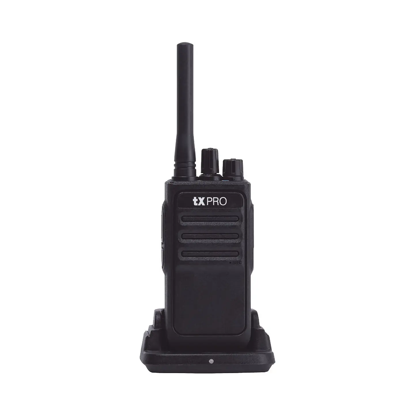 Radio Portátil txPRO TX320 UHF 2W de Potencia 400-470 MHz 16 canales Función Vox 4