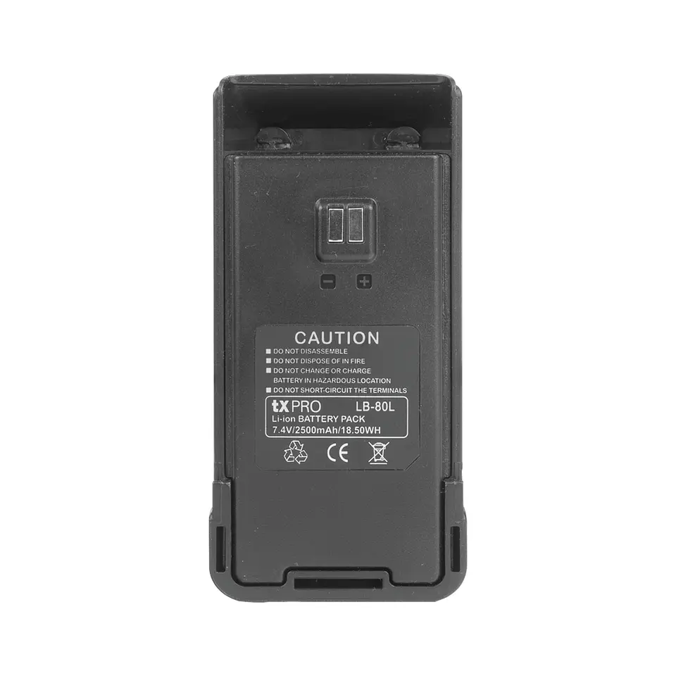 Batería txPRO LB80L 2500 mAh para Radio Portátil TX500 y TX600 1