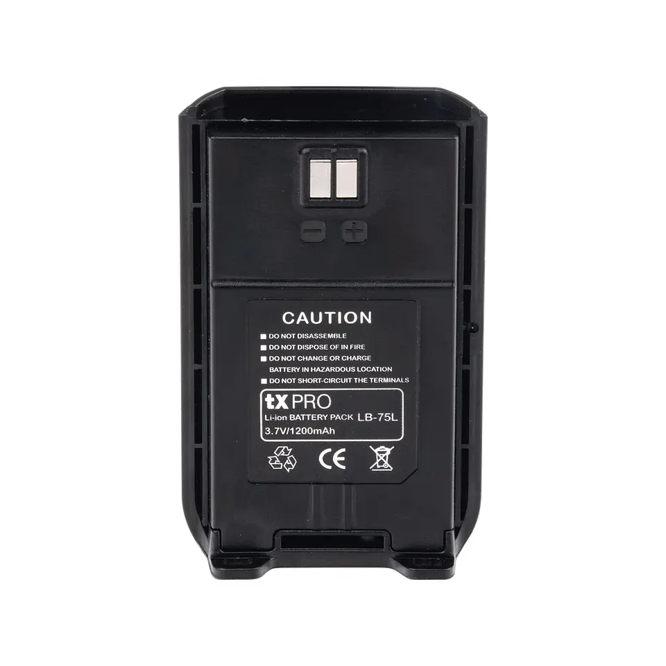 Batería txPRO LB75L 1200 mAh para Radio Portátil TX320 1
