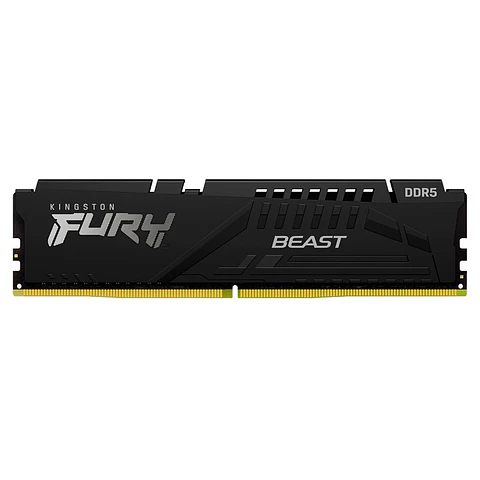 Memoria Kingston Fury Beast 16GB, DDR5-5200MHz, PC5-41600, CL40