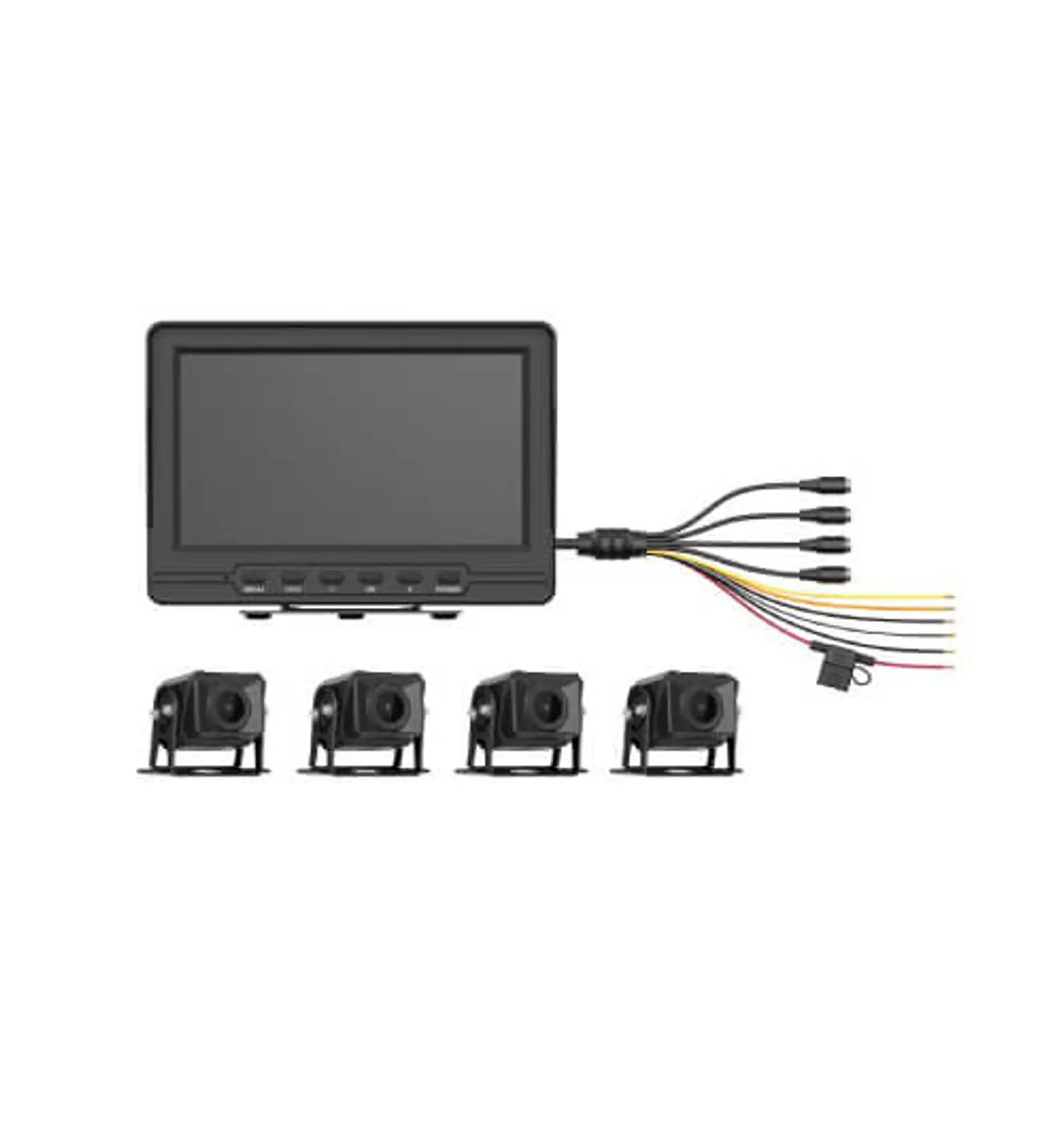 Sistema de Monitoreo Dashcam Hikvision de 4 Vías para Transporte Público y Privado AE-VD2501A-A 1